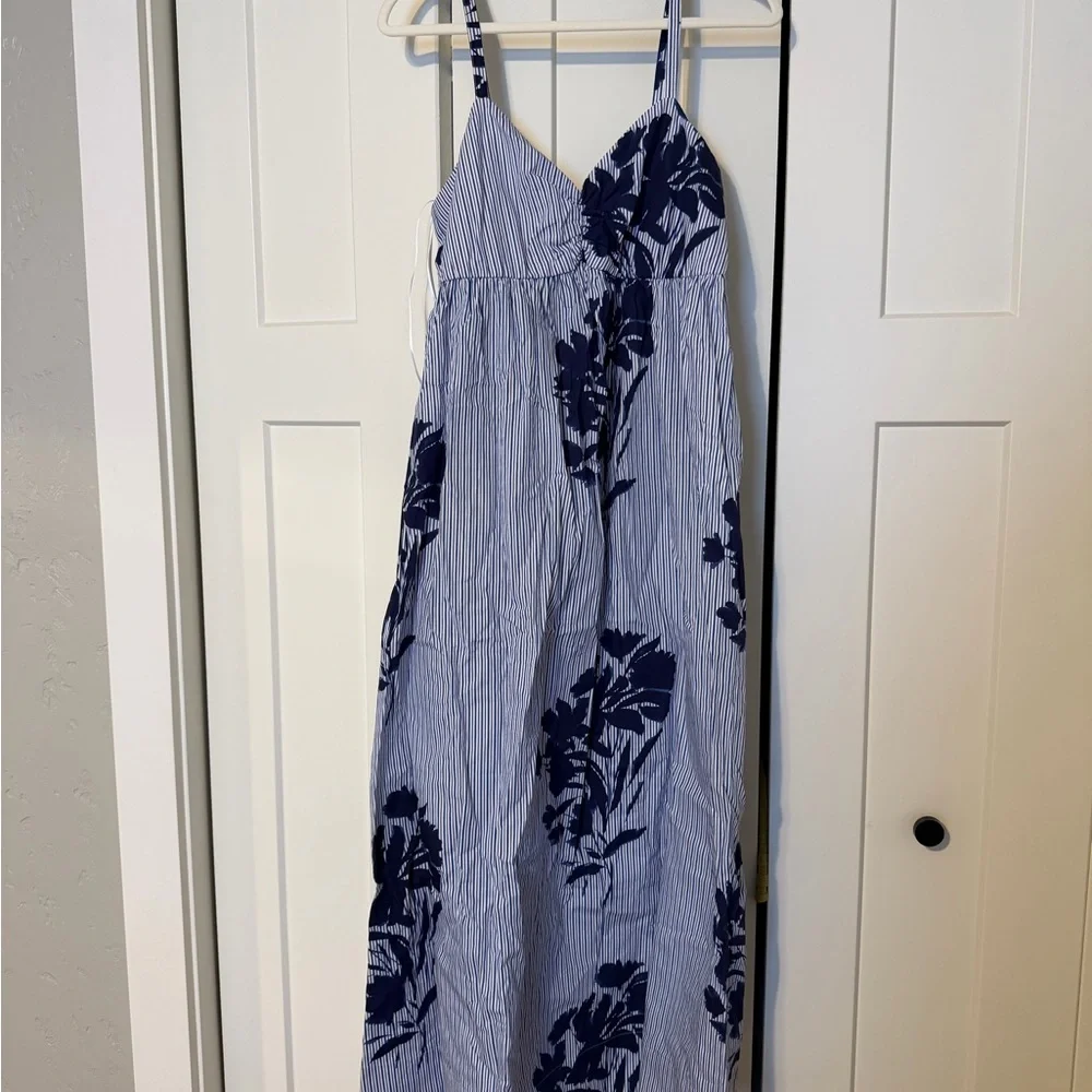 Abercrombie & Fitch Navy Floral Maxi Dress - Picture 11 of 13